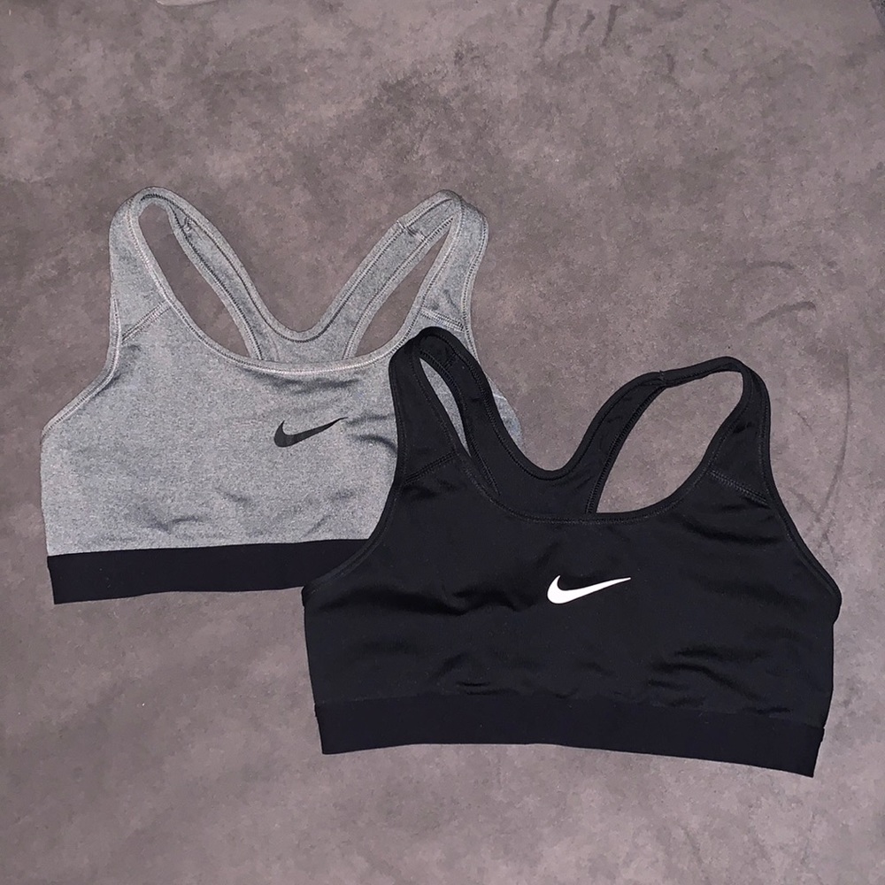 Two Nike Sports bras
